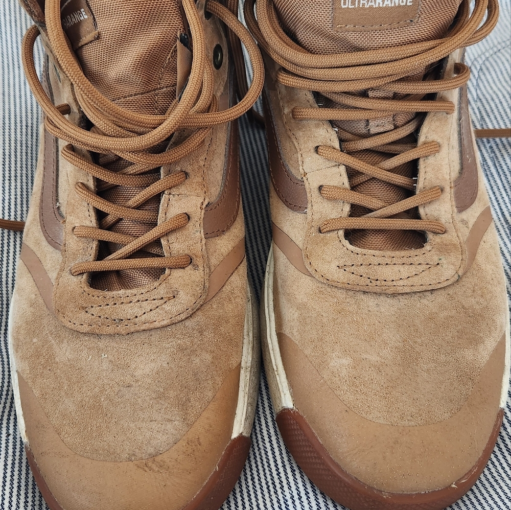 Vans UltraRange High Brown/White sz 10 M